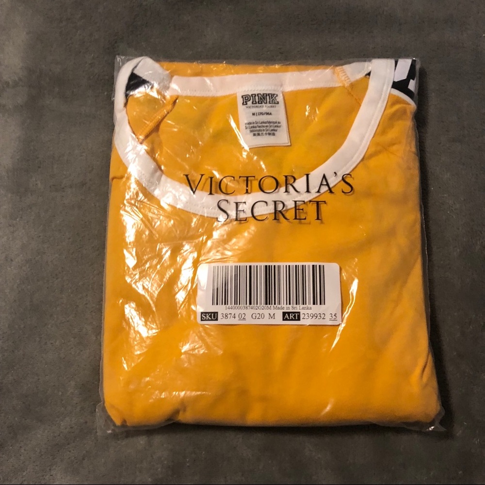 Victorias Secret PINK Nation Crew Long sleeve Tee - Picture 6 of 6